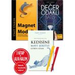 Destek Yayınları Alfa Kalem-Magnet Modeli-Değer Odaklı Satış-Kedisini Mavi Şeritli Gören Adam-Ümit Ünker 3 Kitap-Set