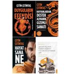 Destek Yayınları Çetin Çetintaş 4 Kitap Set / Duyguların Efendisi+Hayvanlardan Destek.+ Hayat Sana Ne..+Kanada