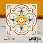 Destina Ahşap Mandala Boyama Seti- Ahşap Boyama-Model 212