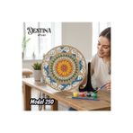 Destina Ahşap Mandala Boyama SETI-MODEL250