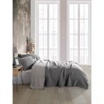 Destiny Hometex 4 Katlı Multi Muslin %100 Pamuk Çift Kişillik Yatak Örtüsü - 200 x 240 cm - Antrasit