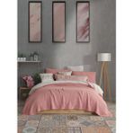 Destiny Hometex 4 Katlı Multi Muslin %100 Pamuk Çift Kişillik Yatak Örtüsü - 240 x 250 cm - Kiremit