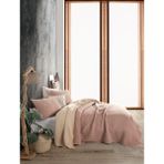 Destiny Hometex 4 Katlı Multi Muslin %100 Pamuk Tek Kişillik Yatak Örtüsü 160X240CM - 160 x 240 cm - Kahverengi