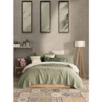 Destiny Hometex Yeşil 4 Katlı Multi Muslin %100 Pamuk Çift Kişillik Yatak Örtüsü - 200 x 240 cm