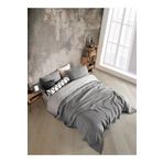 destinyhometex Antrasit 4 Katlı Muslin %100 Pamuk Çift Kişillik Yatak Örtüsü/Pike 200x240cm