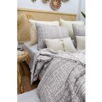 destinyhometex Aztek Desen 4 Katlı Multi Muslin Pamuk Tek Kişillik Yatak Örtüsü 160x240cm