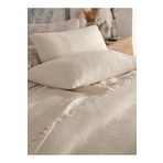 destinyhometex Ivory Renkli 4 Katlı Muslin %100 Pamuk Çift Kişillik Yatak Örtüsü/Pike 230x250 Cm Battal Boy