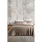 destinyhometex Kahverengi 6 Kat Müslin Tek Kişilik 170x230 Yorgan/1 Adet 50x70cm Yastık Kılıfı 6 Katlı Multi Muslin