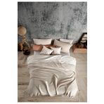 destinyhometex Vizon Renkli 4 Katlı Multi Muslin %100 Pamuk Çift Kişillik Yatak Örtüsü/Pike 230x250 Cm Battal Boy