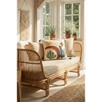 Destiva Home Renkli Kaktüs Punch Nakışlı Dekoratif Püsküllü Kırlent Kılıfı Pamuk 42x42 cm