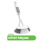 Destpak Duşakabin ve Küvet Fırçası - Kaliteli Plastik - Lavabo, Duşakabin, Küvet ve Banyo Fırçası