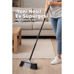 Destpak Toz Tutan Yeni Nesil Ev Süpürgesi - 110 cm Demonte Saplı - 26 cm Dev Fırça - Ekstra Kaliteli