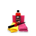 DetailX Oto Yıkama Seti Kostiksiz Ph Nötr Cilalı Şampuan Detay Fırçalı Bez Sünger 5 Li Soft Set