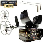 Detech Desert Gold 3 Dedektör (11,5'' ULTIMATE+12X12'' Sef) Lagına Alan Tarama Hediyeli