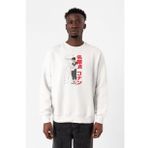 Detective Conan Anime Shinichi Kudo Beyaz Erkek 2ip Sweatshirt