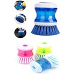 Deterjan Hazneli Pratik Bulaşık Banyo Fırçası - Tekli Paket
