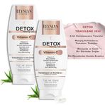 Detox Peeling Jel 2' Set | Ölü Hücre Arındırıcı Temizleme jeli | Yüz Vücut Temizleyici | AHA BHA, Vitamin C, Niacinamide