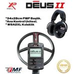 Deus 2 Dedektör - 34x28cm FMF Başlık, Ana Kontrol Ünitesi, WSA2XL Kulaklık