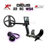 Deus Dedektör - 22,5cm X35 Başlık, WS4 Kulaklık, Ana Kontrol Ünitesi