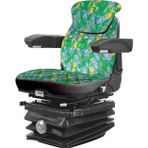 Deutz-john Deere Kabinli Traktör Koltuk Kılıfı-yeşil Kamuflaj - Ithal Impertex