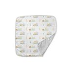 DEUX LAPINS% 100 Pamuk Çift Kat Müslin Battaniye – 65×65 Cm Petits Caneton - Yavru Ördek Desenli CKTHROW-1020