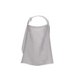 Deux Lapins %100 Pamuk Cotton Grey Müslin Bebek Emzirme Önlüğü - Gri