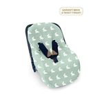 Deux Lapins %100 Pamuk Mono Lapin Matcha Green Müslin Ana Kucağı Kılıfı - Yeşil
