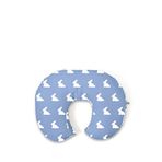 Deux Lapins %100 Pamuk Mono Lapin Royal Blue Pamuklu Müslin Bebek Emzirme Destek Yastığı - Mavi