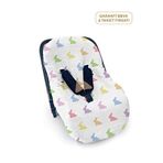 Deux Lapins %100 Pamuk Rainbow Lapin Müslin Bebek Ana Kucağı Kılıfı
