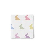 Deux Lapins %100 Pamuk Rainbow Lapin Müslin Bebek Bakım Örtüsü 70 X 70 Cm