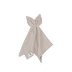 Deux Lapins Cotton Grey Tavşan Kulaklı Müslin Unisex Bebek Uyku Arkadaşı - Gri