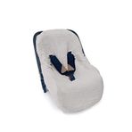 Deux Lapins Gri Pamuklu Müslin Ana Kucağı Kılıfı