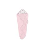 Deux Lapins Pamuklu Müslin Bebek Havlu 80 X 80 Cm - Pembe