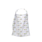 Deux Lapins Petits Caneton Müslin Sarı Bebek Emzirme Önlüğü