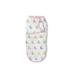 Deux Lapins Rainbow Lapin Pink Müslin Kız Bebek Hazır Kundak