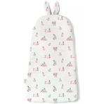 Deux Lapins%100 Pamuk Bebe Lapin Muslin Kundak Battaniye Pembe Bssnt1019