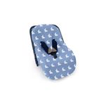 DEUX LAPINS%100 Pamuk Müslin Ana Kucağı Kılıfı - Mono Lapin Royal Blue PSTKLF-RYB-000STD