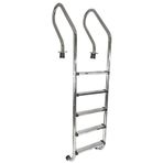 DEV PASLANMAZ Water Fun Havuz Merdiveni 5 Basamak Mixta 316 Paslanmaz-swimming Pool Ladders