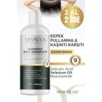 Devacos Eğzama Şampuanı Kepek Şampuanı Kaşıntıı Pullanmaa Gidericiı Tuzsuz Şampuan 400 ml