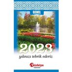 Devasapazar 2023 Türkiye Takvimi Duvar Takvimi Namaz Vakti, Hakikat Kitabevi, Takvim