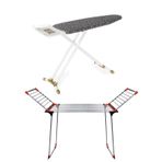 Devecioğlu Mm720 Life Ütü Masası Mm080 Show Lüx Alüminyum Çamaşır Kurutmalık Set MM7280