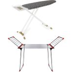 Devecioğlu Mm720 Life Ütü Masası Mm080 Show Lüx Alüminyum Çamaşır Kurutmalık Set