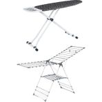 Devecioğlu Stargold 2'li Çeyiz Seti - Ergonomik Ütü Masası ile 55-90 cm Ayarlanabilir Yükseklik
