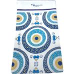 Develi Kese 1973 Büyük Nazar Çini Baskılı Hamam & Banyo Kesesi