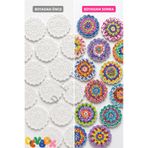 devhome 10 Parça Mandala Boyama Seti | Kabartmalı Boyama Tabak | DIY Hobi & Dekorasyon Ürünü– Anne Çocuk Aktivite – Eğitici Oyuncak – Kreş Uyumlu - Çocuk Gelişimi