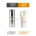Devida Retinal Shot ve Leke Karşıtı Güneş Kremi 2 li set