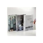 devideko Kitap Görünümlü 3’lü Dekoratif Saklama Kutusu Seti, İskandinav Tarzı Kitap Görünümlü Minimalist Kutu
