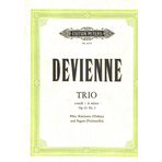 DEVIENNE - Trio Op.61 nº 3 en La menor para Flauta, Violin (Clarinete en La) y Violoncello (Fagot)