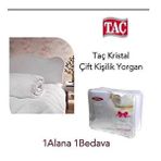 Devigo 1 Alana 1 Bedava Çift Kişilik Microfiber Yorgan Beyaz