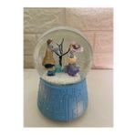 devigo Işıklı Müzikli Kar Küresi Romantik Kar Küresi 15x10 cm